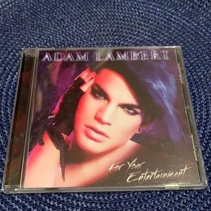 Adam Lambert For Your Entertainment CD 💿